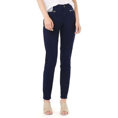 Phase Eight Victoria Brushed Zip Jean